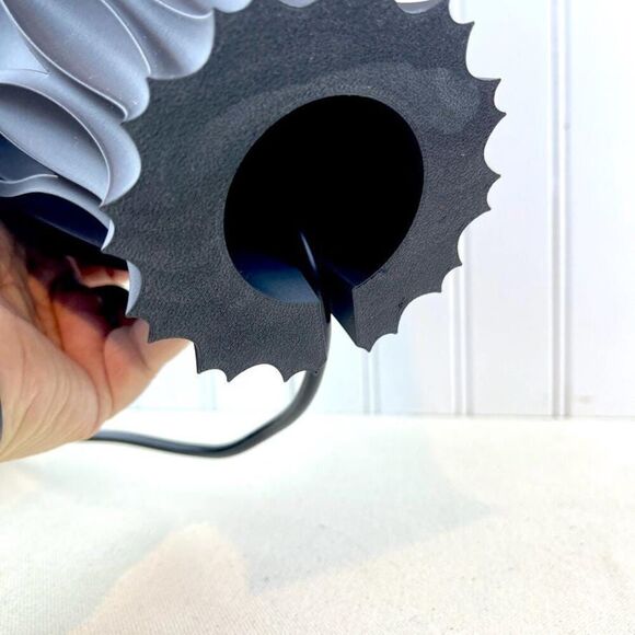 Modern Table Lamp, Abyssal Table Lamp, Desk Lamp and Shade, Bedside Lamp, Unique - Picture 4 of 11